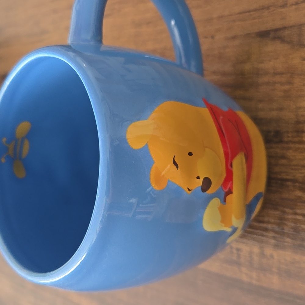 Disney Blue Winnie the Pooh Mug